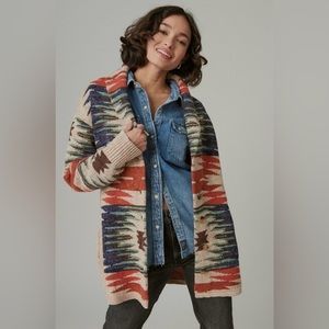 Lucky Brand NewAztek Cardigan Sweater